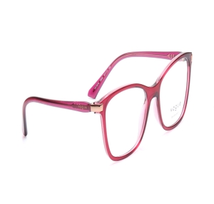 Image 2 of Red Rectangle Eyeglasses for Women from Vogue Eyewear Available at Titan Eye+