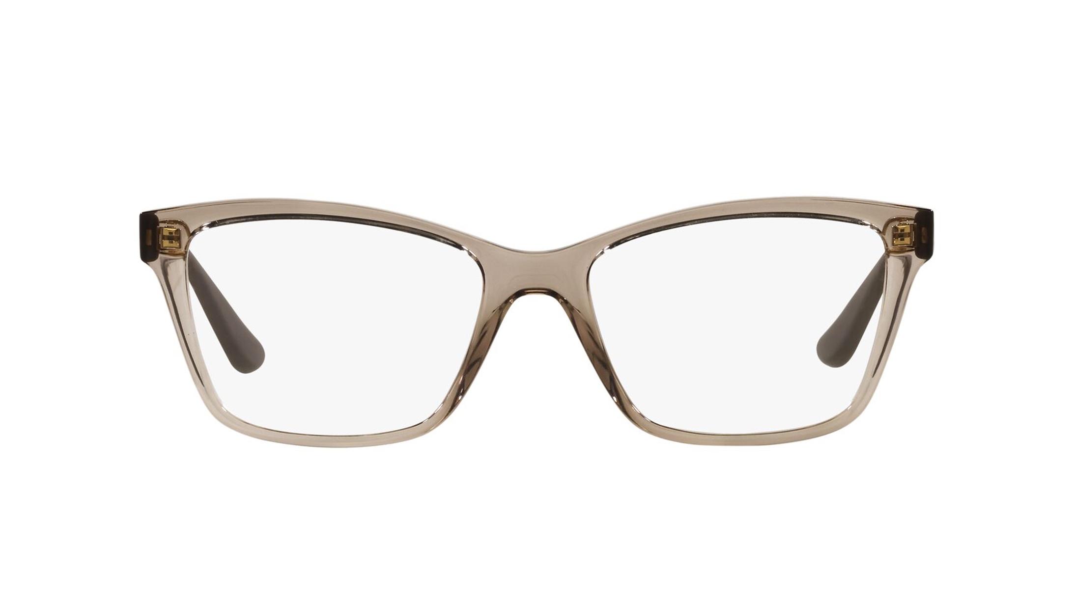 Image 1 of Brown Pillow Eyeglasses for Women from Vogue Eyewear Available at Titan Eye+