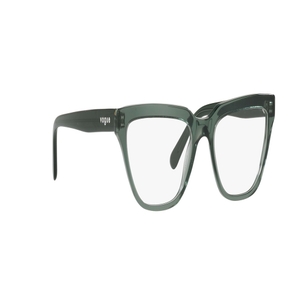Image 2 of Green Rectangle Eyeglasses for Women from Vogue Eyewear Available at Titan Eye+