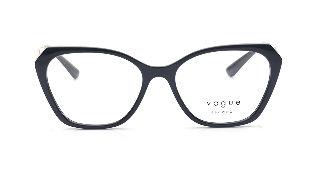 Image 1 of Black Butterfly Eyeglasses for Women from Vogue Eyewear Available at Titan Eye+