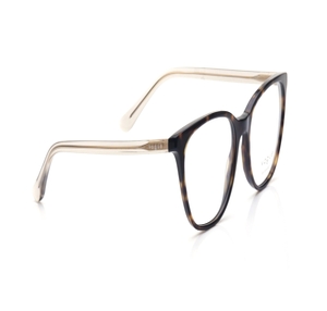 Image 2 of Brown Wayfarer Eyeglasses for Women from Vogue Eyewear Available at Titan Eye+