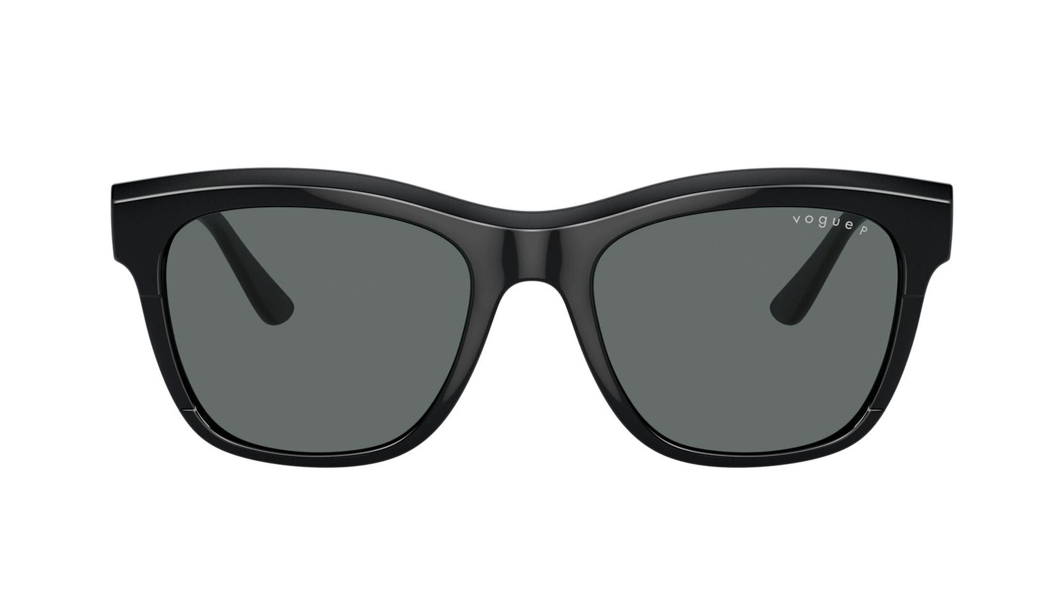 Image 1 of Black Wayfarer Eyeglasses for Women from Vogue Eyewear Available at Titan Eye+