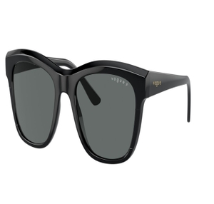 Image 2 of Black Wayfarer Eyeglasses for Women from Vogue Eyewear Available at Titan Eye+