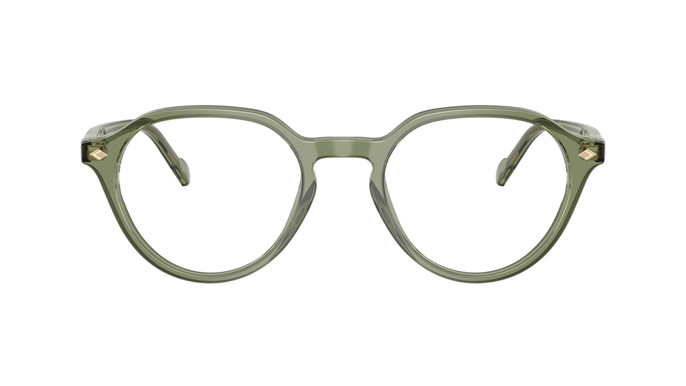Image 1 of Green Phantos Eyeglasses for Men from Vogue Eyewear Available at Titan Eye+