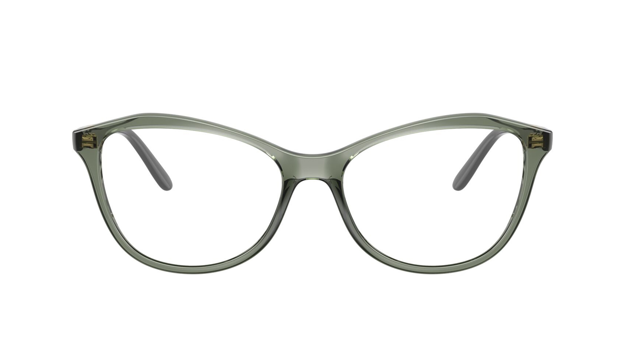 Image 1 of Green Irregular Eyeglasses for Women from Vogue Eyewear Available at Titan Eye+