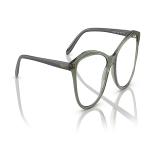 Image 2 of Green Irregular Eyeglasses for Women from Vogue Eyewear Available at Titan Eye+
