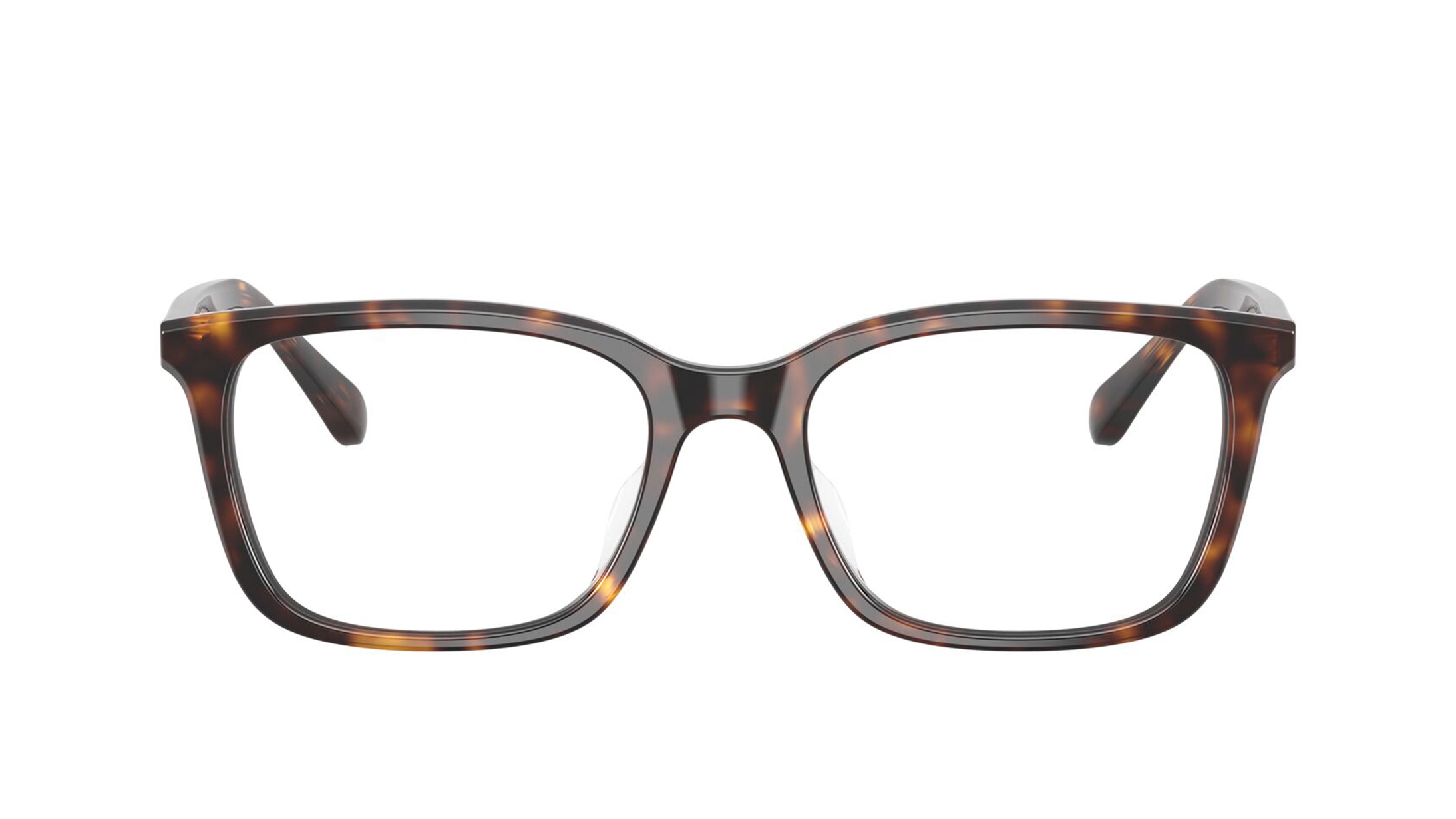 Image 1 of Havana Rectangle Eyeglasses for Women from Vogue Eyewear Available at Titan Eye+