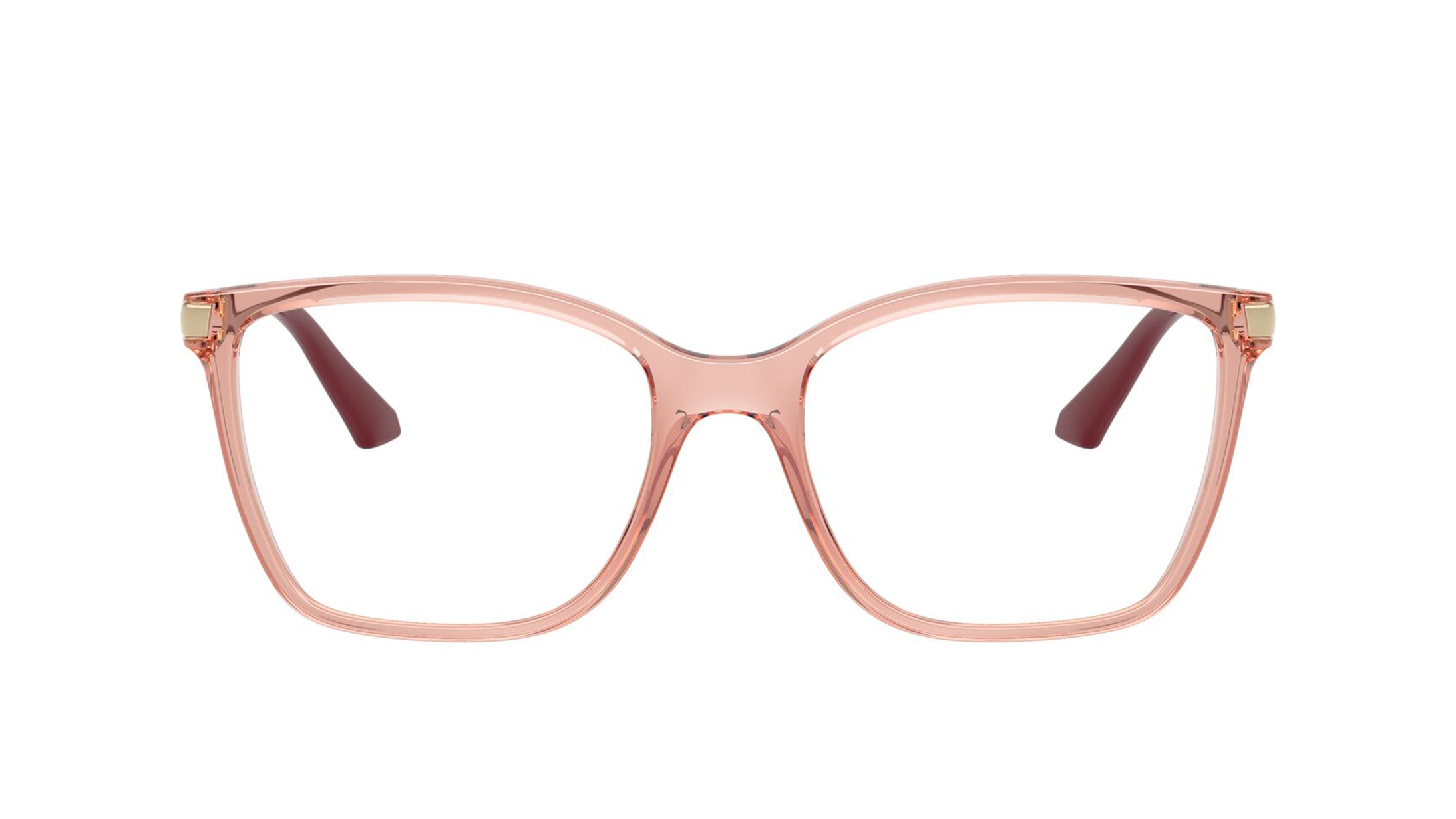 Image 1 of Pink Square Eyeglasses for Women from Vogue Eyewear Available at Titan Eye+