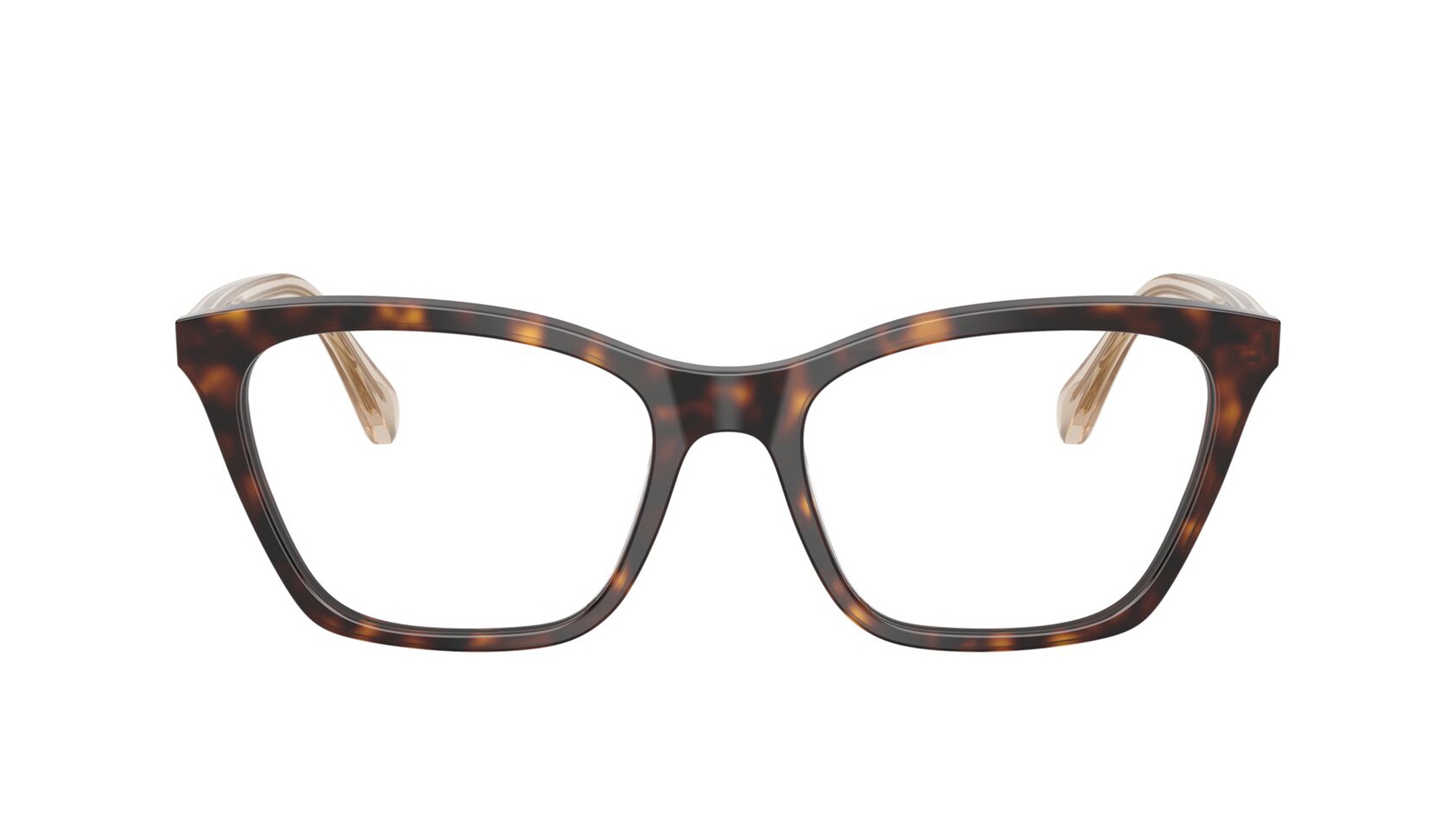 Image 1 of Havana Butterfly Eyeglasses for Women from Vogue Eyewear Available at Titan Eye+