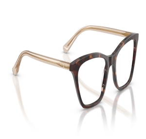 Image 2 of Havana Butterfly Eyeglasses for Women from Vogue Eyewear Available at Titan Eye+