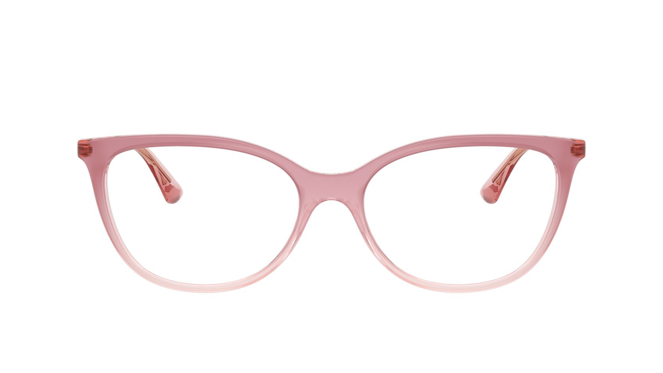 Image 1 of Pink Oval Eyeglasses for Women from Vogue Eyewear Available at Titan Eye+
