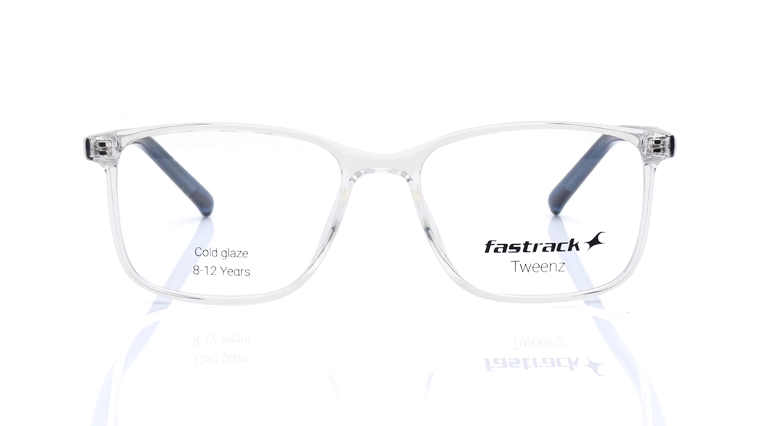 Image 1 of Blue Rectangle Eyeglasses for Men and Women from Fastrack Available at Titan Eye+