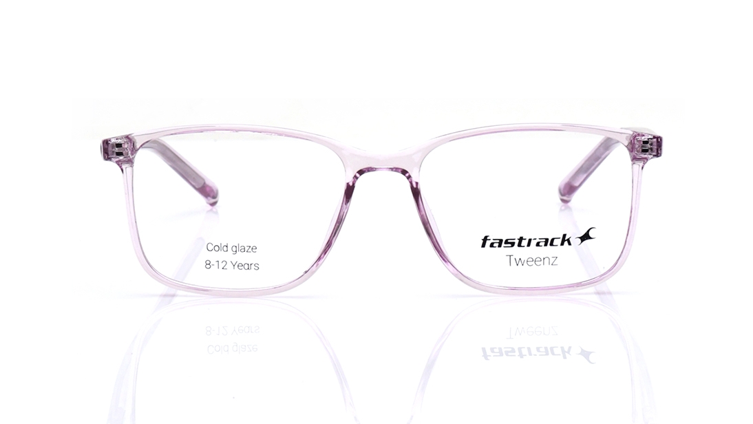 Image 1 of Purple Rectangle Eyeglasses for Men and Women from Fastrack Available at Titan Eye+