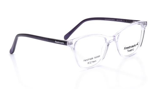 Image 2 of White CatEye Eyeglasses for Kids from Fastrack Available at Titan Eye+