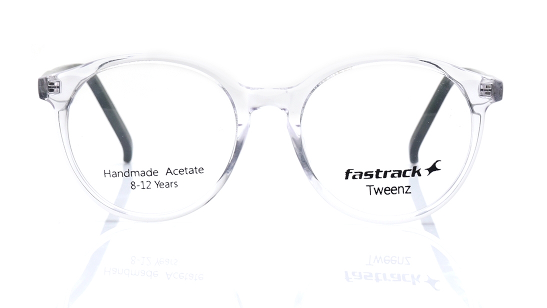 Image 1 of White Round Eyeglasses for Men and Women from Fastrack Available at Titan Eye+