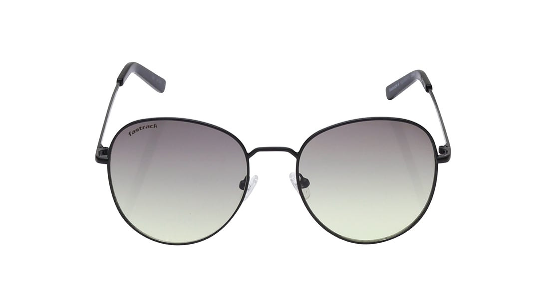 Image 1 of Grey Round Sunglasses for Men and Women from Fastrack Available at Titan Eye+