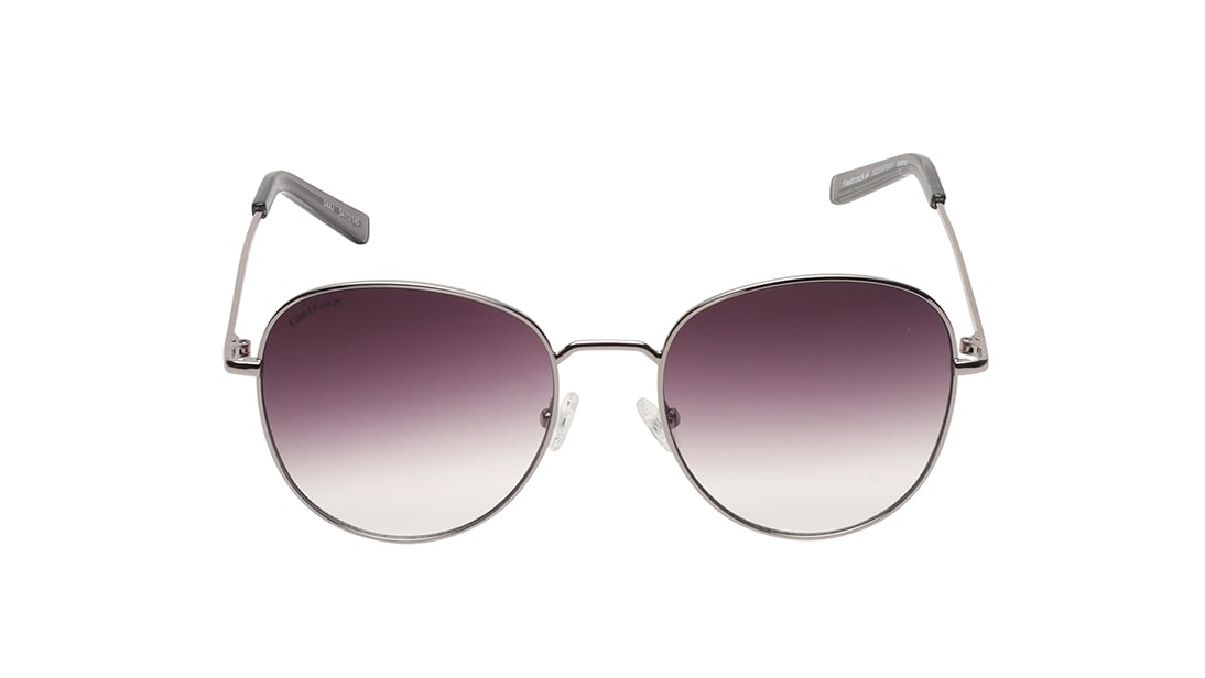 Image 1 of Purple Round Sunglasses for Men and Women from Fastrack Available at Titan Eye+