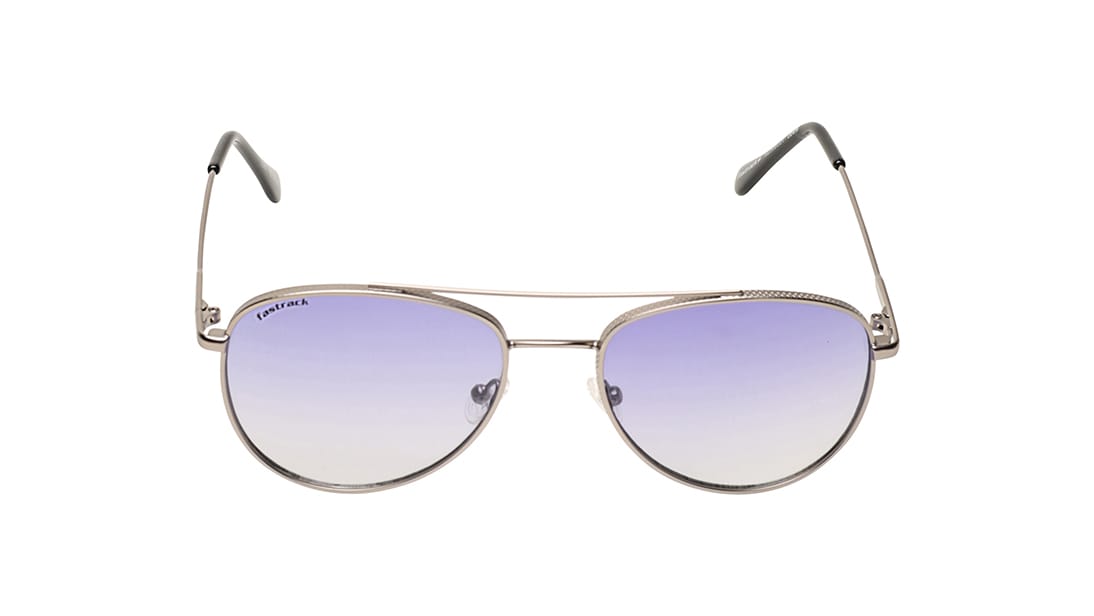 Image 1 of Purple Aviator Sunglasses for Men and Women from Fastrack Available at Titan Eye+