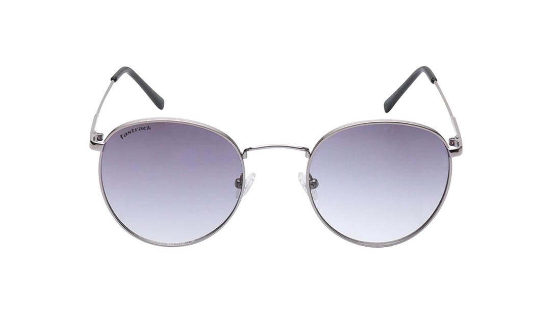 Image 1 of Purple Round Sunglasses for Men and Women from Fastrack Available at Titan Eye+