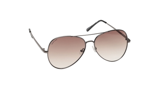 Image 2 of Brown Aviator Sunglasses for Men and Women from Fastrack Available at Titan Eye+