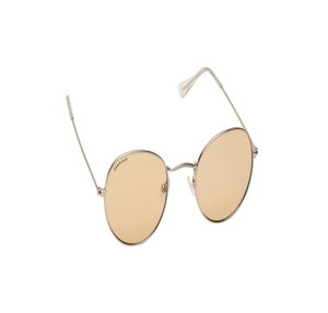 Image 2 of Brown Round Sunglasses for Men and Women from Fastrack Available at Titan Eye+