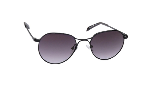 Image 2 of Grey Aviator Sunglasses for Men and Women from Fastrack Available at Titan Eye+
