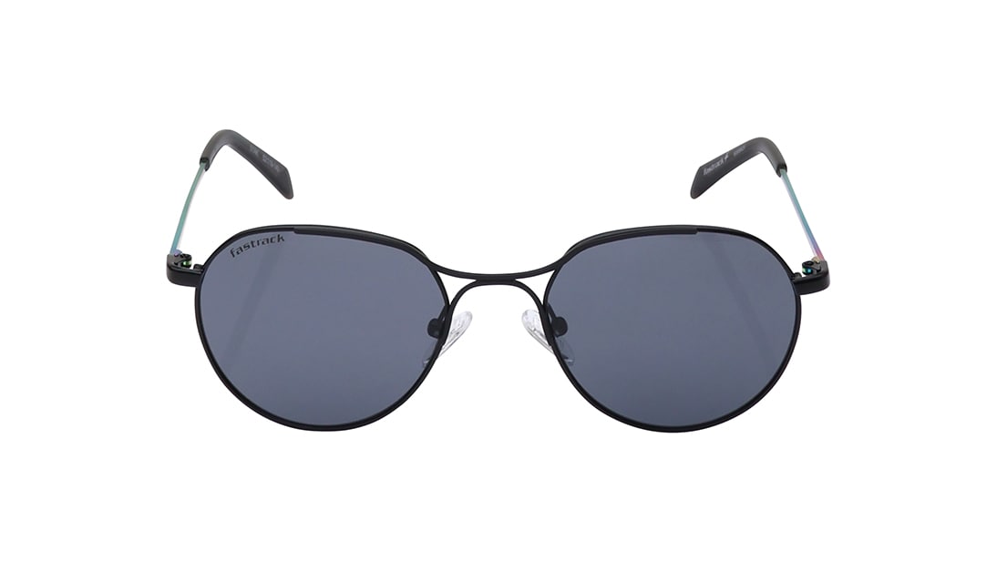 Image 1 of Blue Aviator Sunglasses for Men and Women from Fastrack Available at Titan Eye+