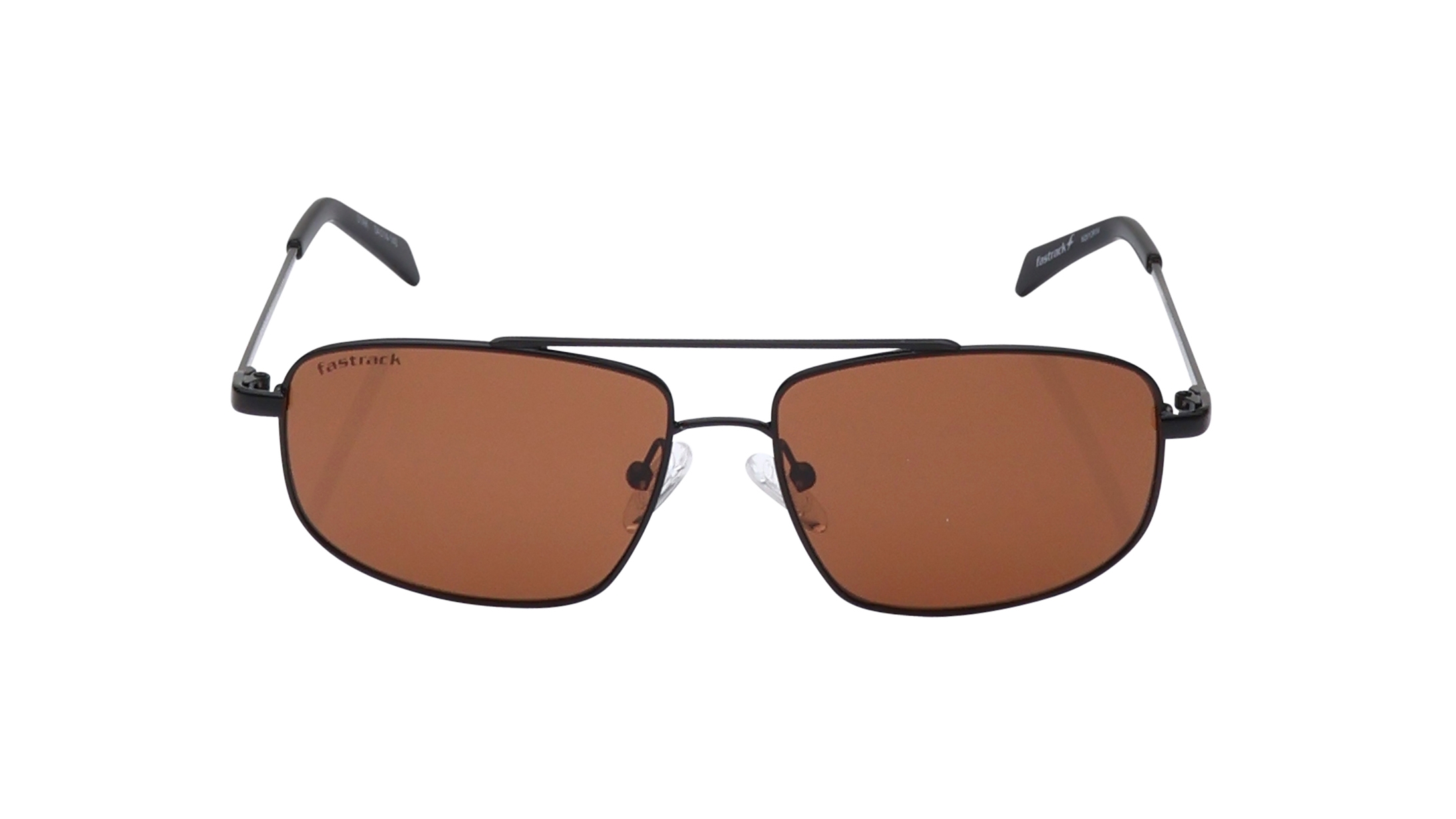 Image 1 of Brown Navigator Sunglasses for Men and Women from Fastrack Available at Titan Eye+