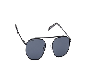 Image 2 of Grey Geometric Sunglasses for Men and Women from Fastrack Available at Titan Eye+
