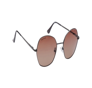 Image 2 of Brown Round Sunglasses for Men from Fastrack Available at Titan Eye+