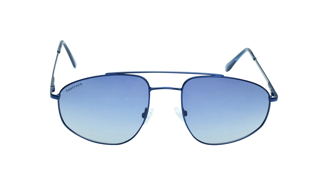 Image 1 of Blue Aviator Sunglasses for Women from Fastrack Available at Titan Eye+