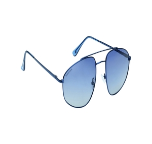 Image 2 of Blue Aviator Sunglasses for Women from Fastrack Available at Titan Eye+