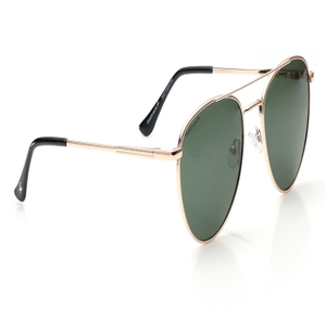 Image 2 of Green Aviator Polarized Sunglasses for Men and Women from Fastrack Available at Titan Eye+