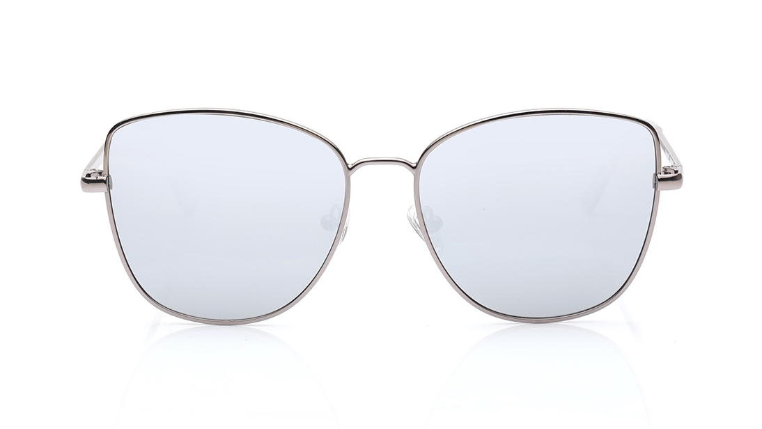 Image 1 of Silver Butterfly Polarized Sunglasses for Women from Fastrack Available at Titan Eye+
