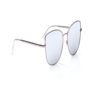 Image 2 of Silver Butterfly Polarized Sunglasses for Women from Fastrack Available at Titan Eye+