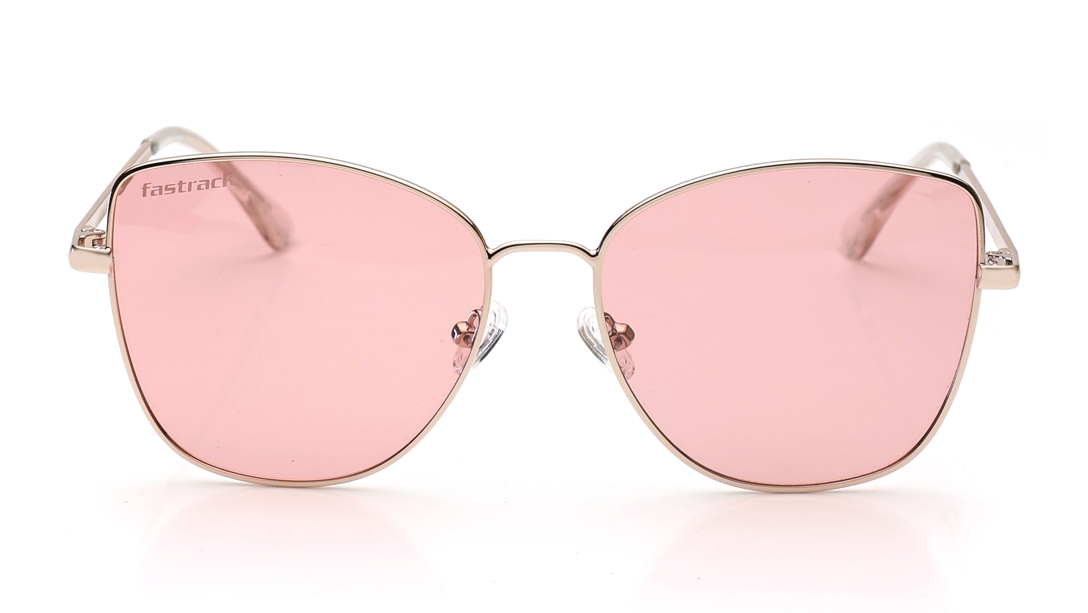 Image 1 of Pink CatEye Polarized Sunglasses for Women from Fastrack Available at Titan Eye+