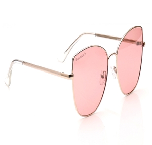 Image 2 of Pink CatEye Polarized Sunglasses for Women from Fastrack Available at Titan Eye+