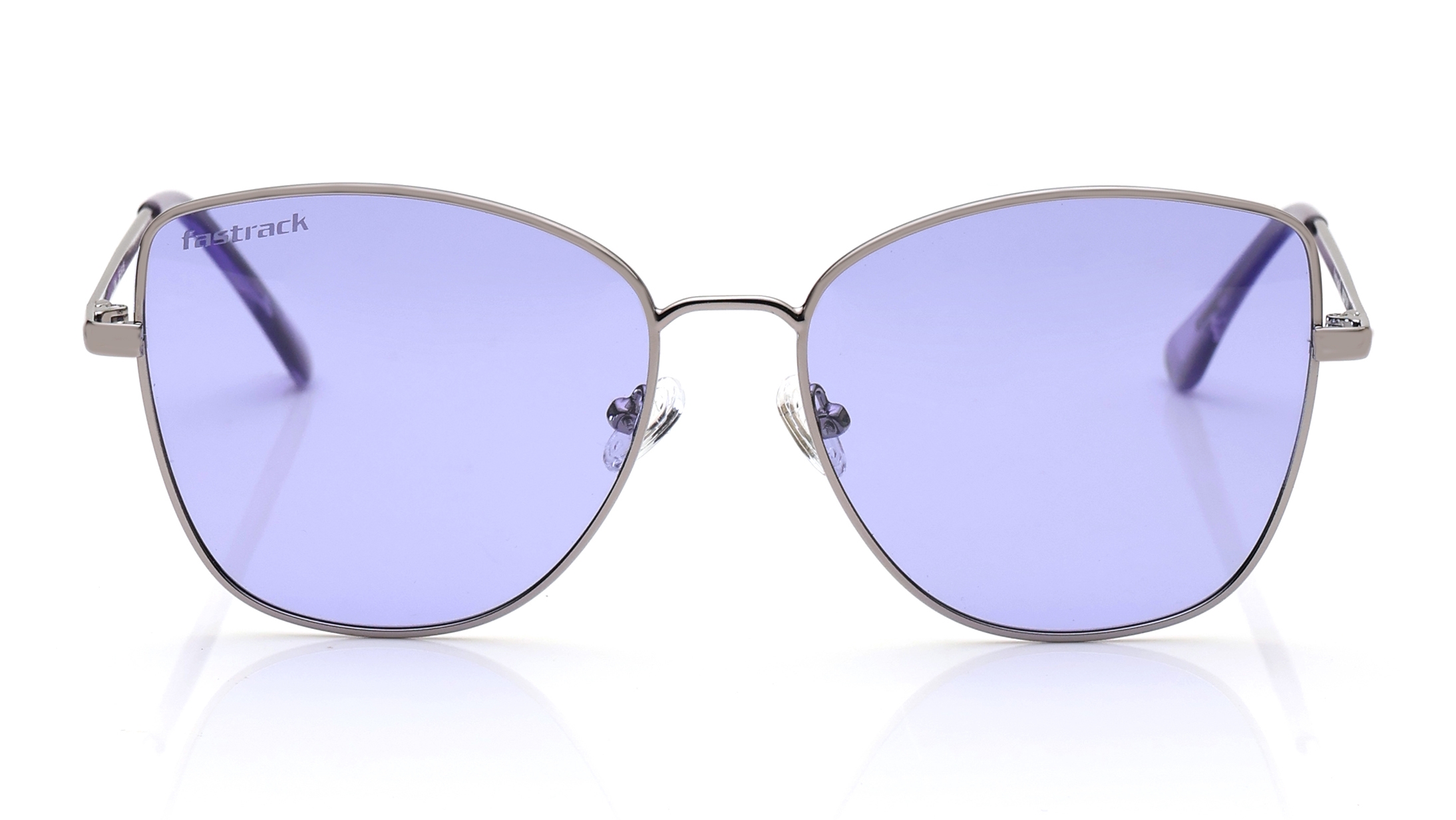 Image 1 of Purple CatEye Polarized Sunglasses for Women from Fastrack Available at Titan Eye+