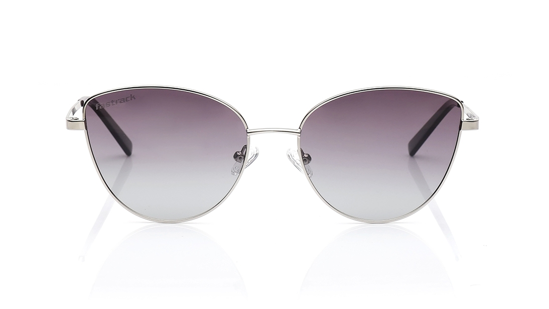 Image 1 of Purple CatEye Polarized Sunglasses for Women from Fastrack Available at Titan Eye+