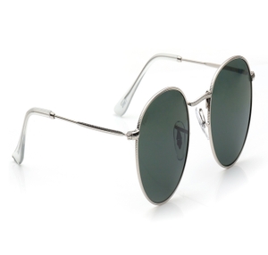 Image 2 of Green Round Sunglasses for Men and Women from Tees By Fastrack Available at Titan Eye+