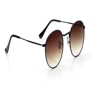 Image 2 of Brown Round Sunglasses for Men and Women from Tees By Fastrack Available at Titan Eye+