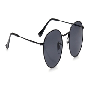 Image 2 of Black Round Sunglasses for Men and Women from Tees By Fastrack Available at Titan Eye+