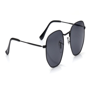 Image 2 of Grey Hexagon Sunglasses for Men and Women from Tees By Fastrack Available at Titan Eye+