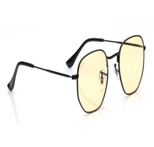 Image 2 of Yellow Geometric Sunglasses for Men and Women from Tees By Fastrack Available at Titan Eye+