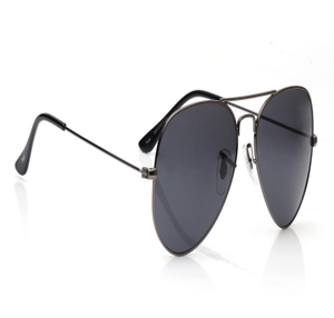 Image 2 of Black Aviator Sunglasses for Men and Women from Tees By Fastrack Available at Titan Eye+