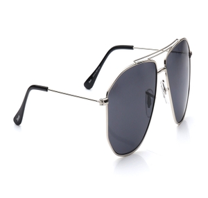Image 2 of Grey Aviator Sunglasses for Men and Women from Tees By Fastrack Available at Titan Eye+