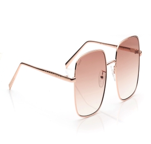Image 2 of Brown Square Sunglasses for Men and Women from Tees By Fastrack Available at Titan Eye+