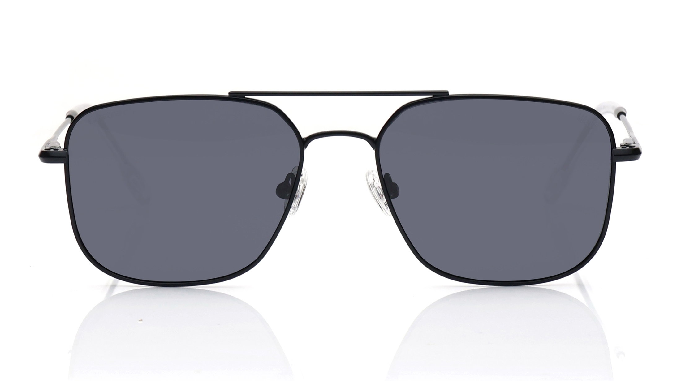 Image 1 of Grey Aviator Polarized Sunglasses for Men and Women from Fastrack Available at Titan Eye+
