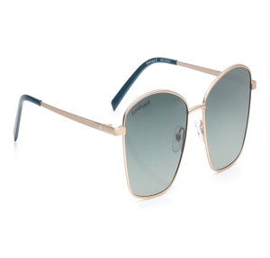 Image 2 of Grey Square Polarized Sunglasses for Women from Fastrack Available at Titan Eye+