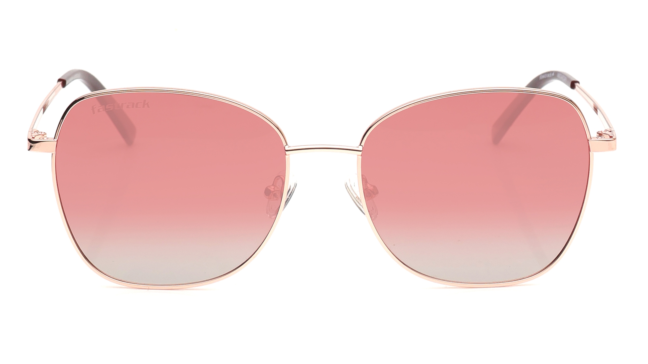 Image 1 of Pink Butterfly Polarized Sunglasses for Women from Fastrack Available at Titan Eye+